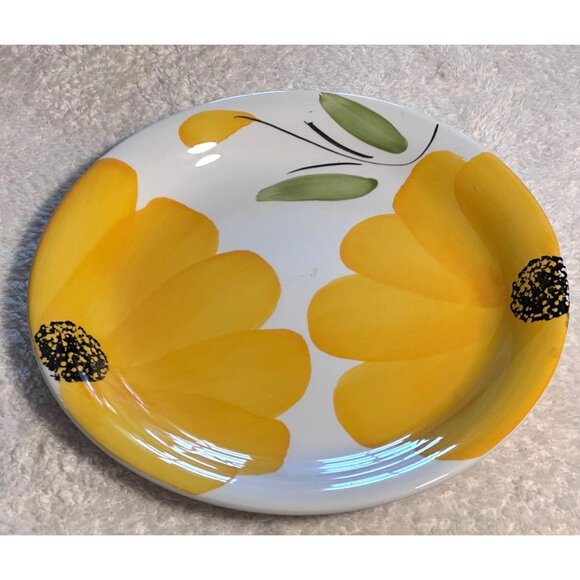Castellania Ceramic Italian Hand Painted Floral Hand Painted Plate Replacement - Picture 2 of 11